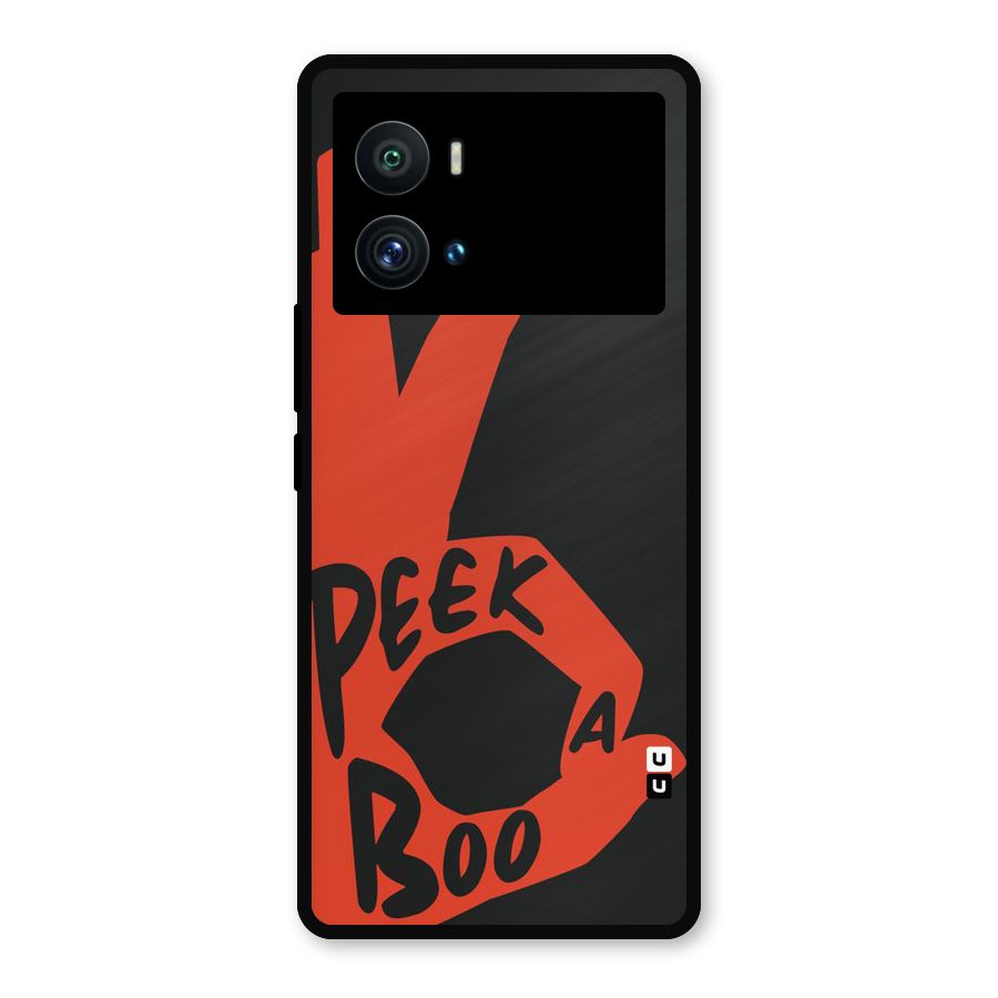 Peek-a-boo Metal Back Case for iQOO 9 Pro