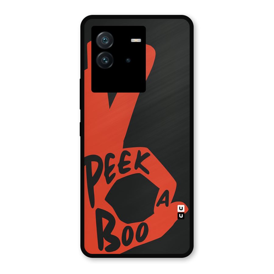 Peek-a-boo Metal Back Case for iQOO Neo 6 5G