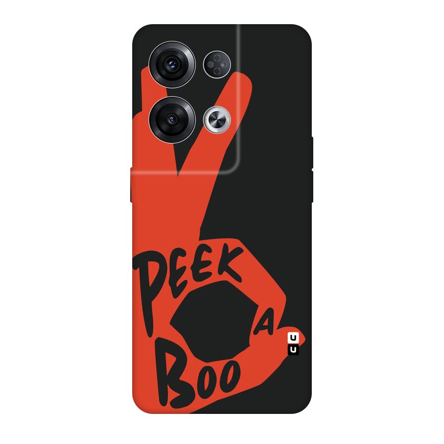 Peek-a-boo Original Polycarbonate Back Case for Oppo Reno8 Pro 5G