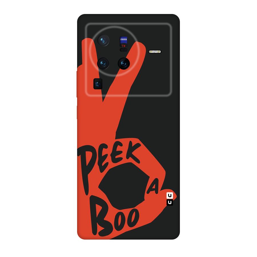 Peek-a-boo Original Polycarbonate Back Case for Vivo X80