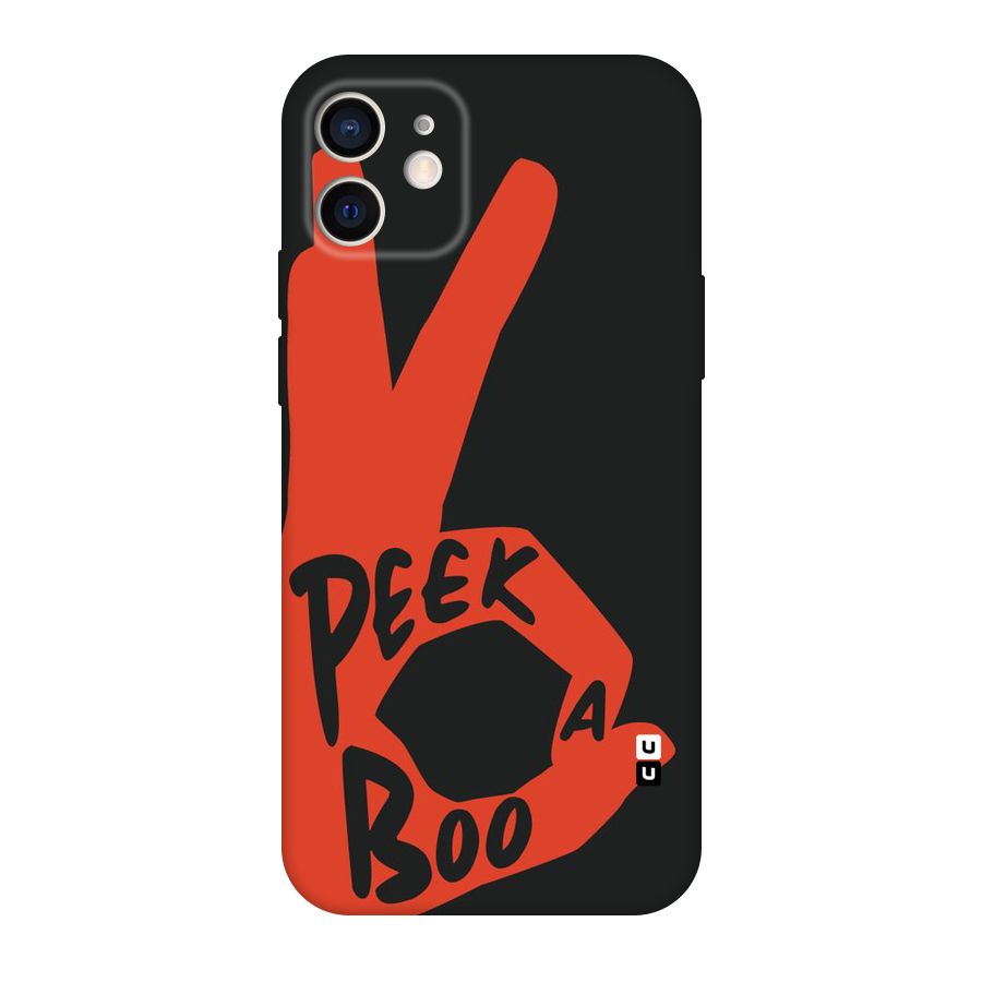 Peek-a-boo Original Polycarbonate Back Case for iPhone 12