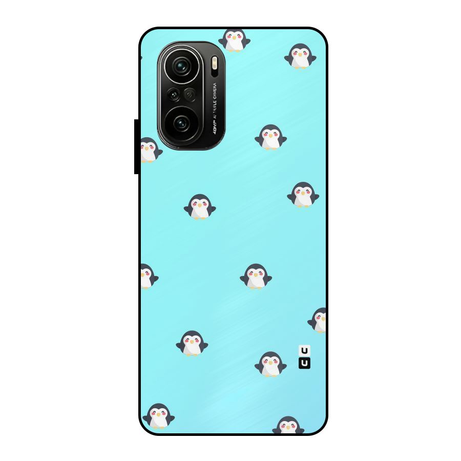 Penguins Pattern Print Metal Back Case for Mi 11X Pro