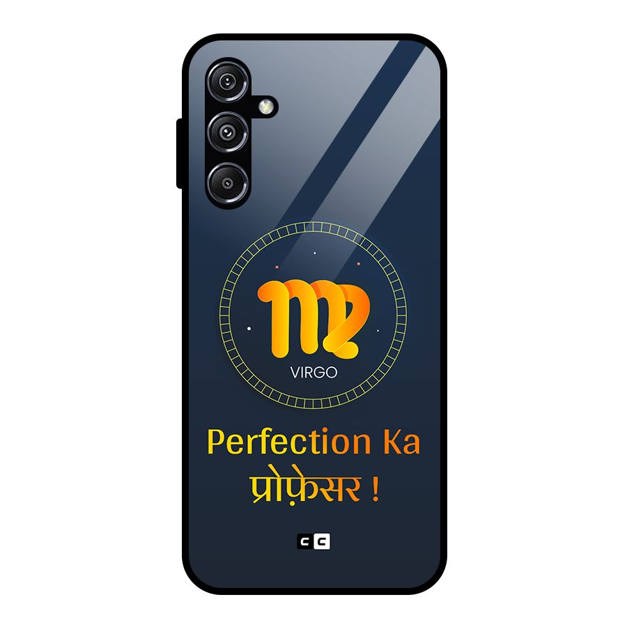 Perfect Virgo Glass Back Case for Galaxy M34 5G
