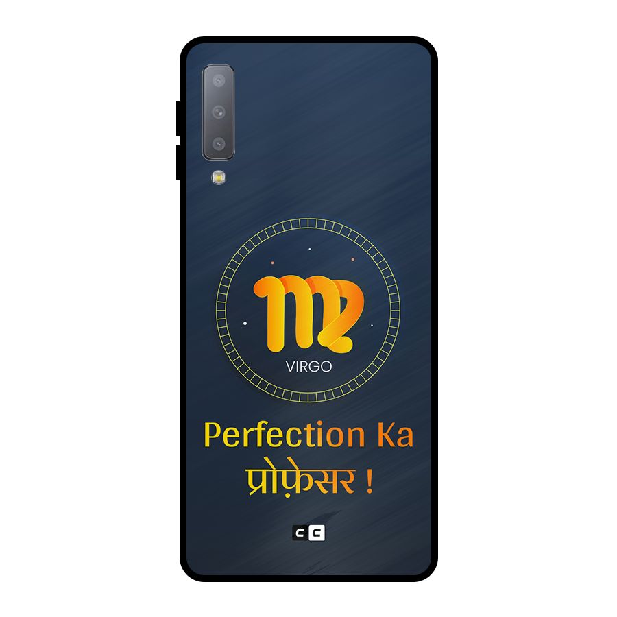 Perfect Virgo Metal Back Case for Galaxy A7 (2018)