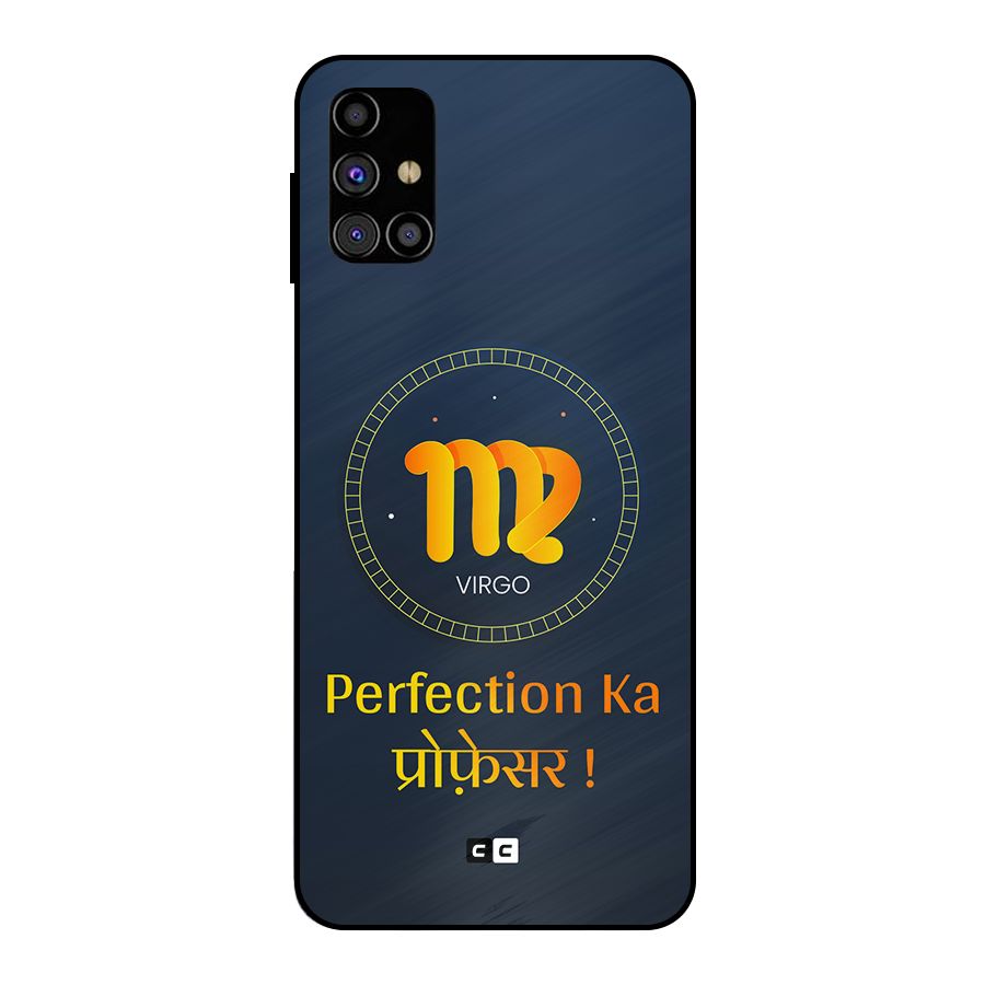 Perfect Virgo Metal Back Case for Galaxy M31s
