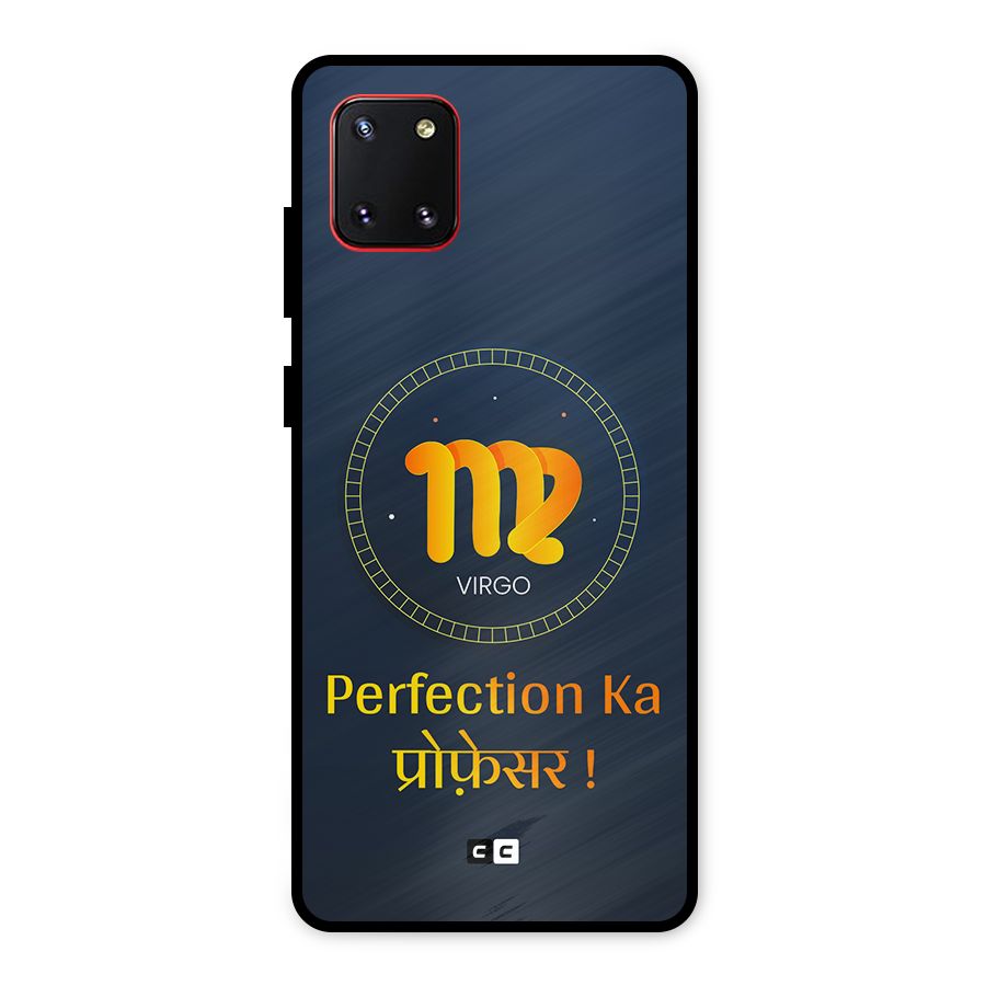 Perfect Virgo Metal Back Case for Galaxy Note 10 Lite