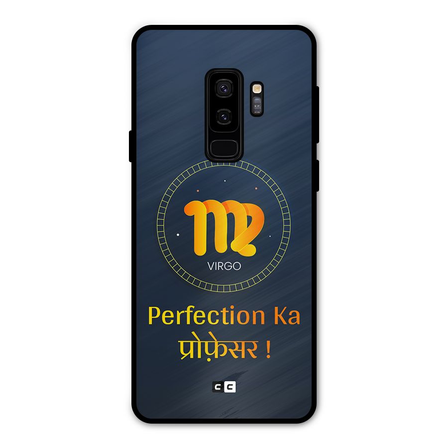 Perfect Virgo Metal Back Case for Galaxy S9 Plus