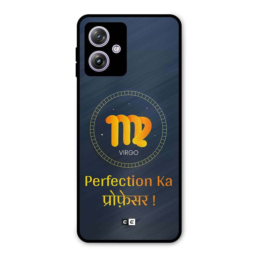 Perfect Virgo Metal Back Case for Moto G64