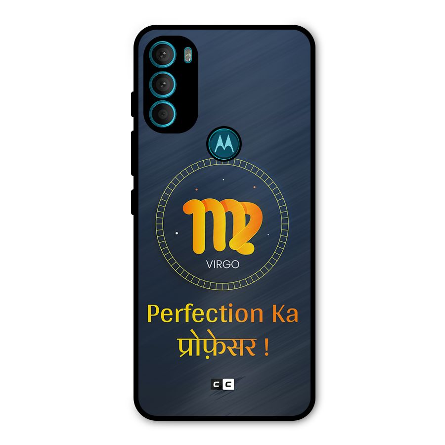 Perfect Virgo Metal Back Case for Moto G71 5G