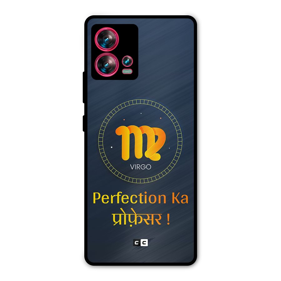 Perfect Virgo Metal Back Case for Motorola Edge 30 Fusion