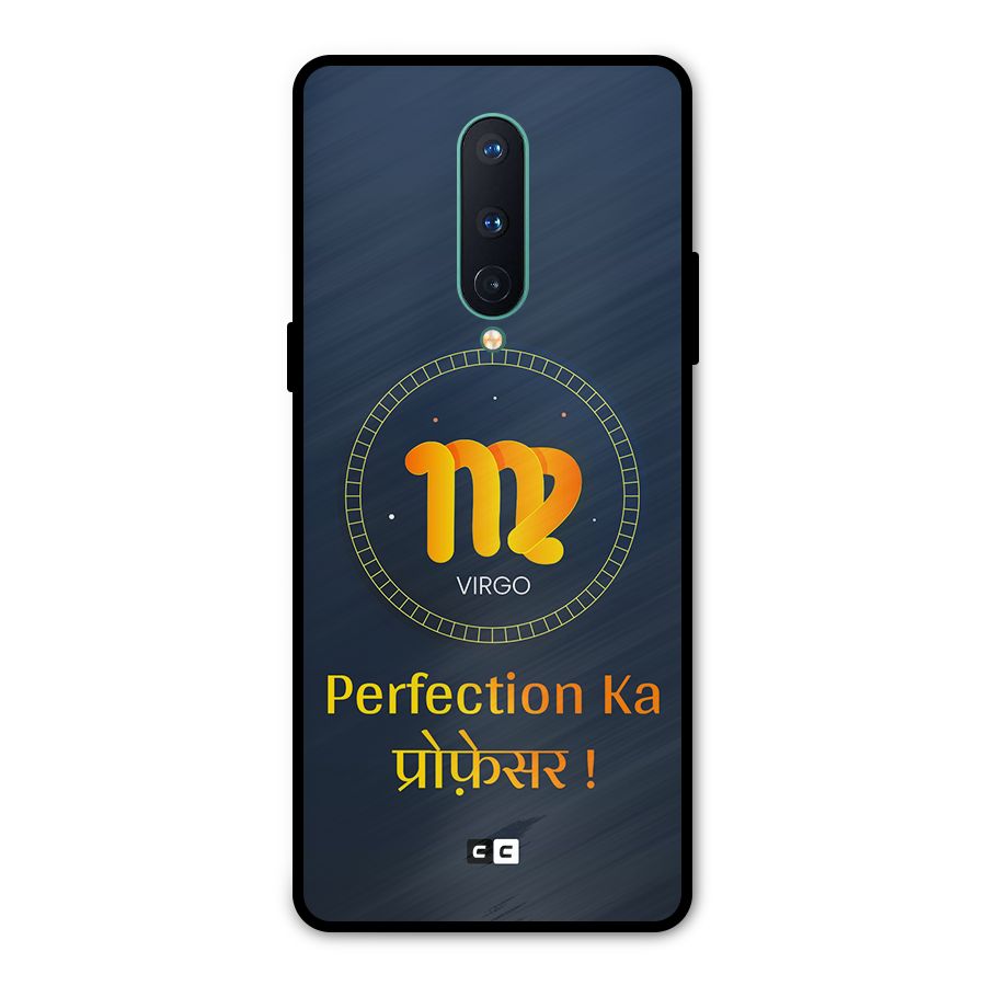 Perfect Virgo Metal Back Case for OnePlus 8