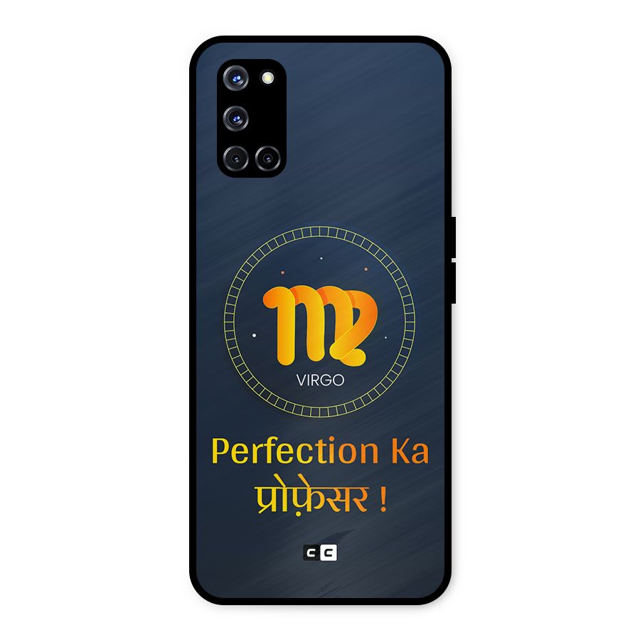 Perfect Virgo Metal Back Case for Oppo A52