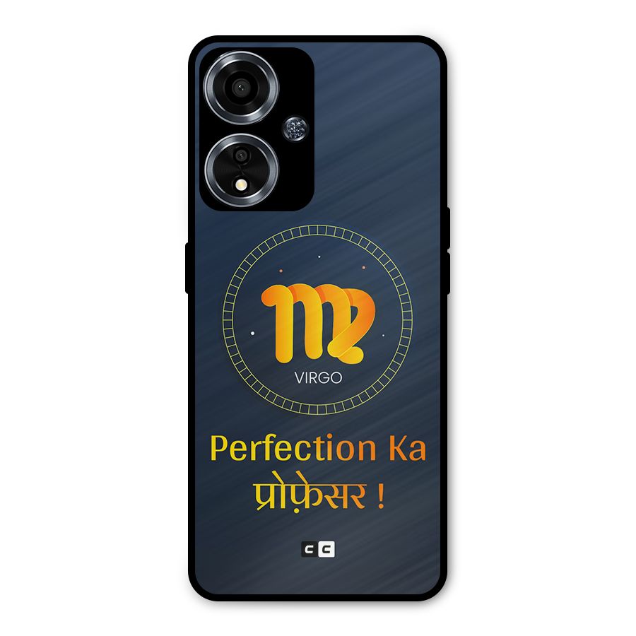 Perfect Virgo Metal Back Case for Oppo A59