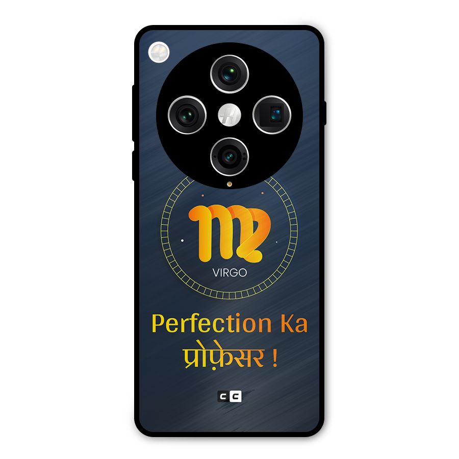 Perfect Virgo Metal Back Case for Oppo Find X8 Pro