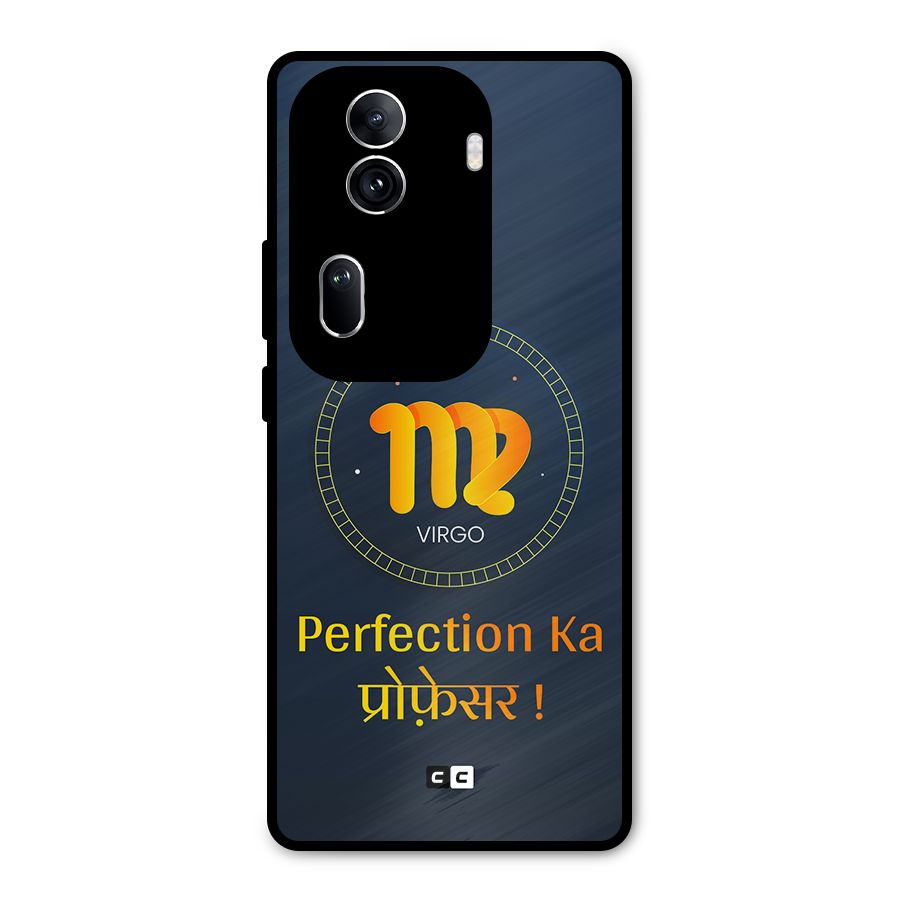 Perfect Virgo Metal Back Case for Oppo Reno11 Pro 5G