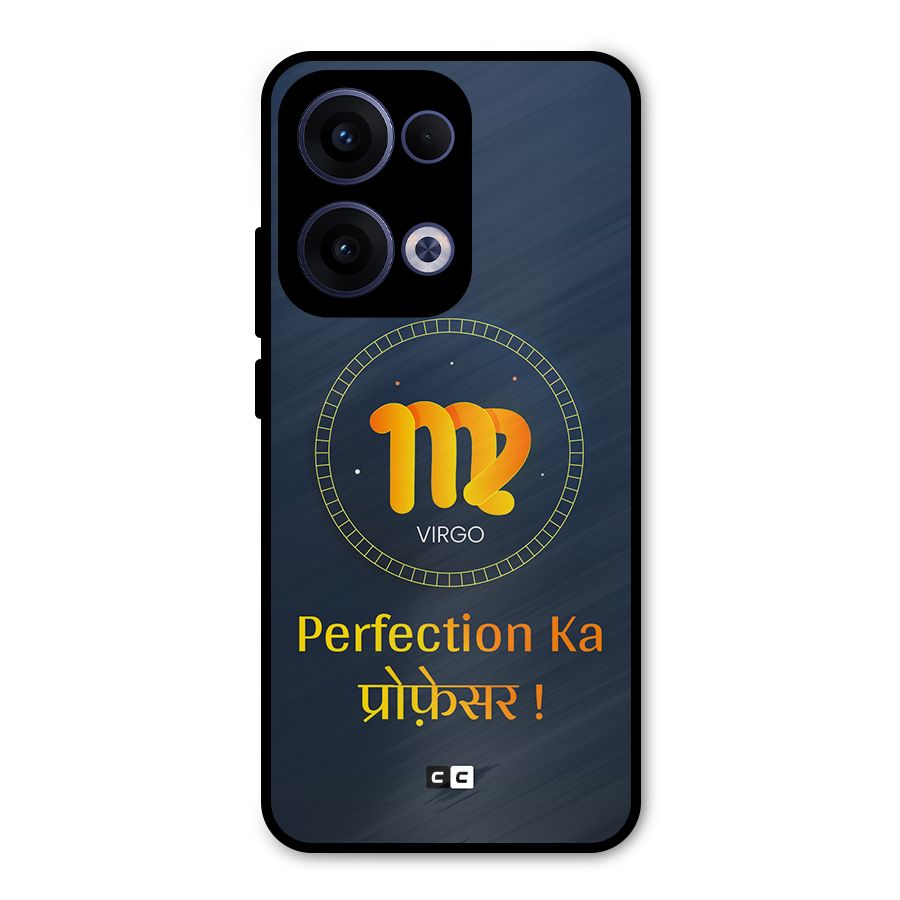Perfect Virgo Metal Back Case for Oppo Reno13