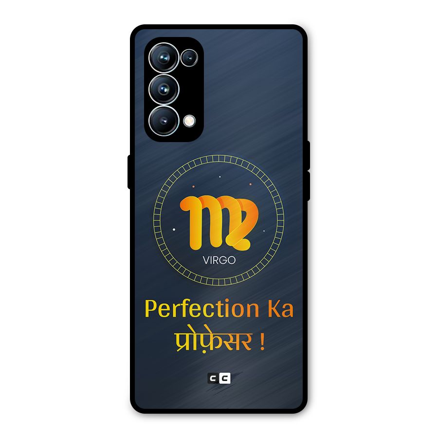 Perfect Virgo Metal Back Case for Oppo Reno5 Pro 5G