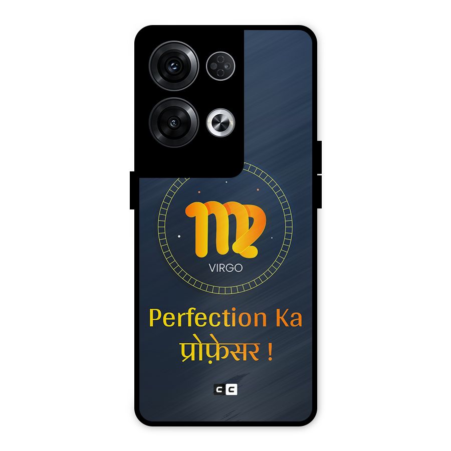 Perfect Virgo Metal Back Case for Oppo Reno8 Pro 5G