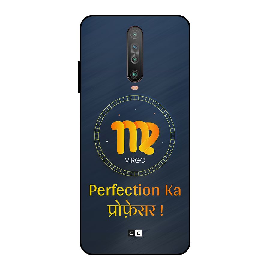 Perfect Virgo Metal Back Case for Poco X2