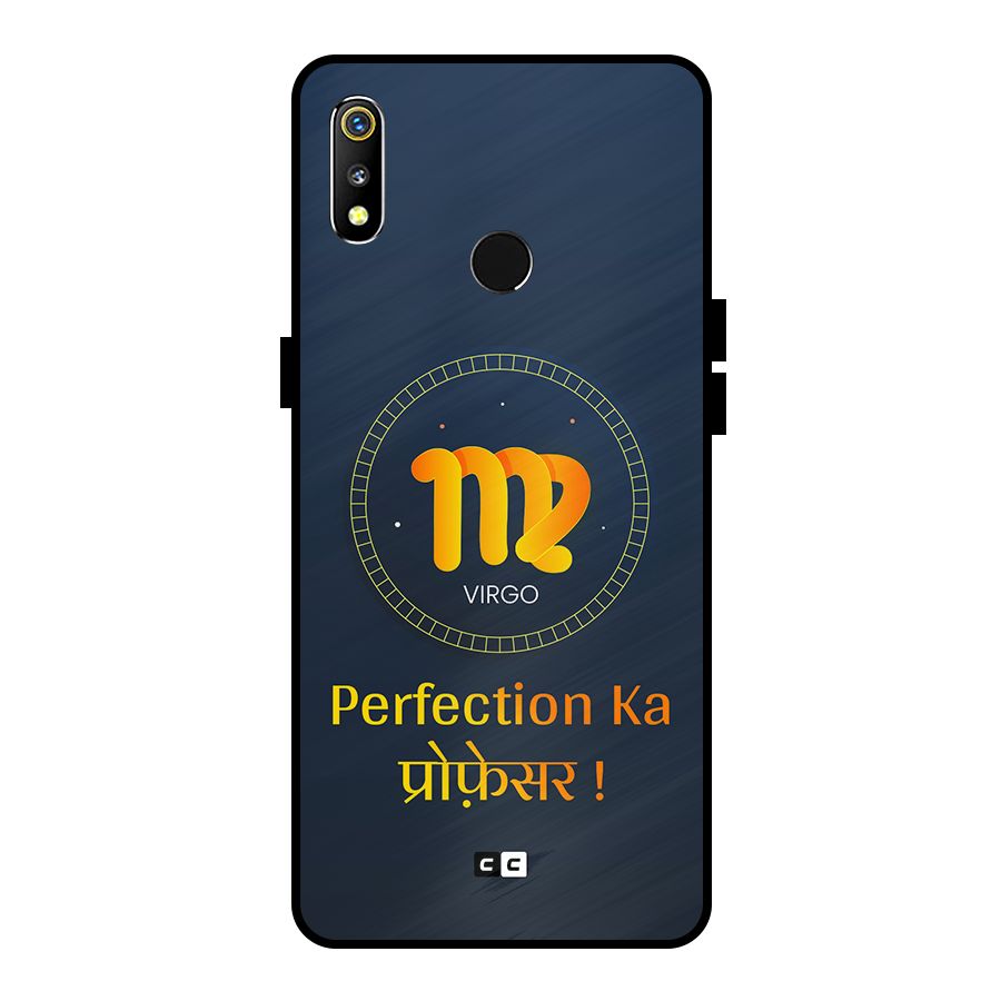 Perfect Virgo Metal Back Case for Realme 3i