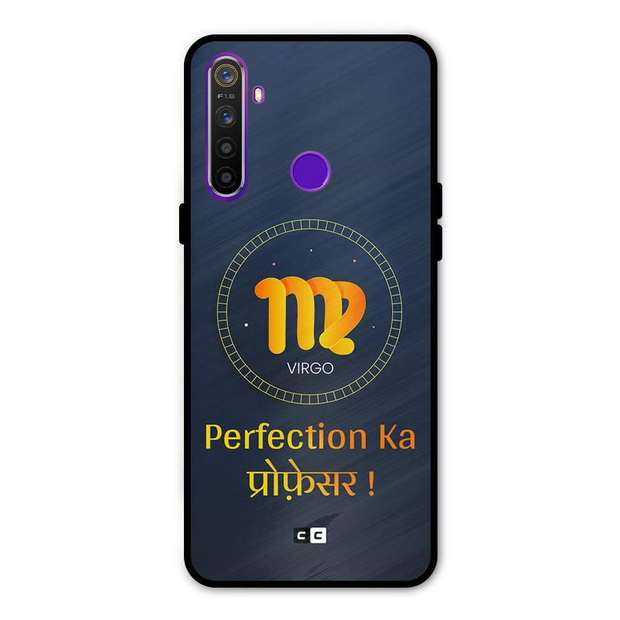 Perfect Virgo Metal Back Case for Realme 5