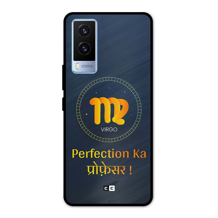 Perfect Virgo Metal Back Case for Vivo V21e 5G