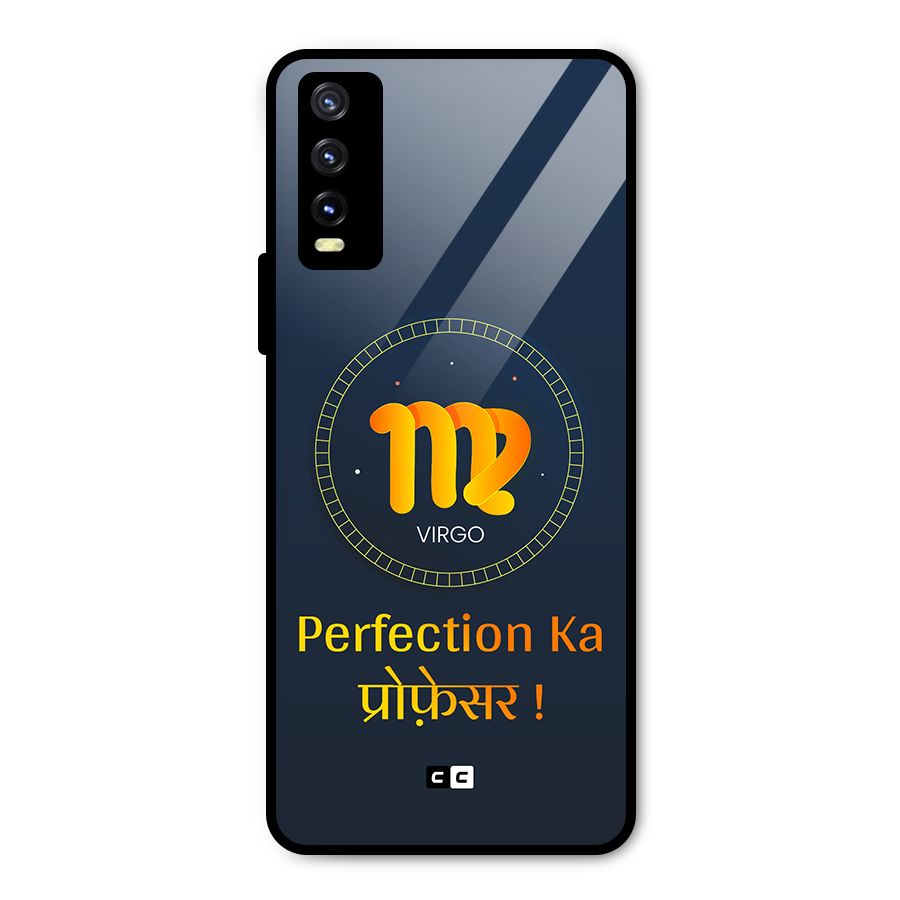 Perfect Virgo Metal Back Case for Vivo Y20 2021