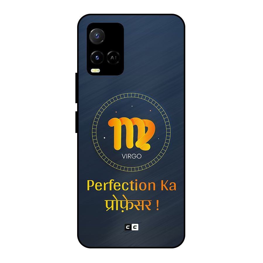 Perfect Virgo Metal Back Case for Vivo Y21T