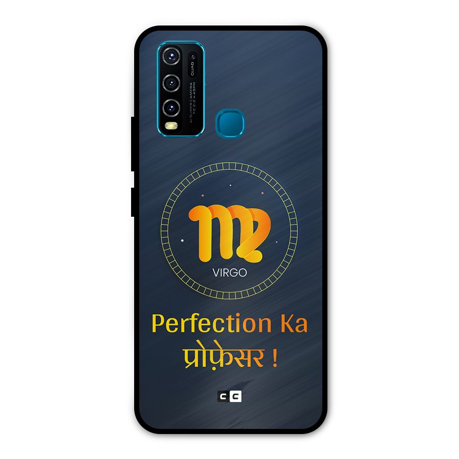 Perfect Virgo Metal Back Case for Vivo Y30