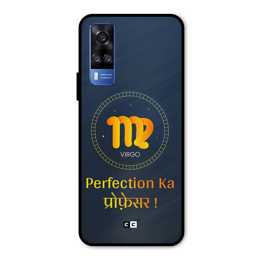 Perfect Virgo Metal Back Case for Vivo Y51A
