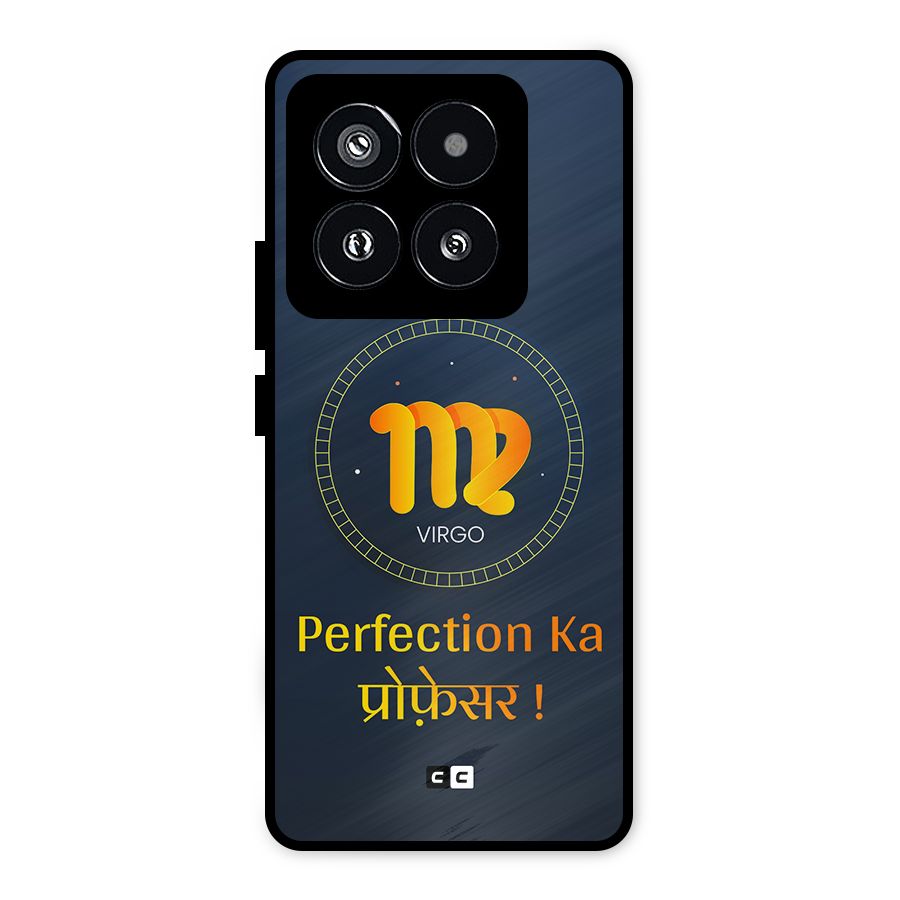 Perfect Virgo Metal Back Case for Xiaomi 14 Pro