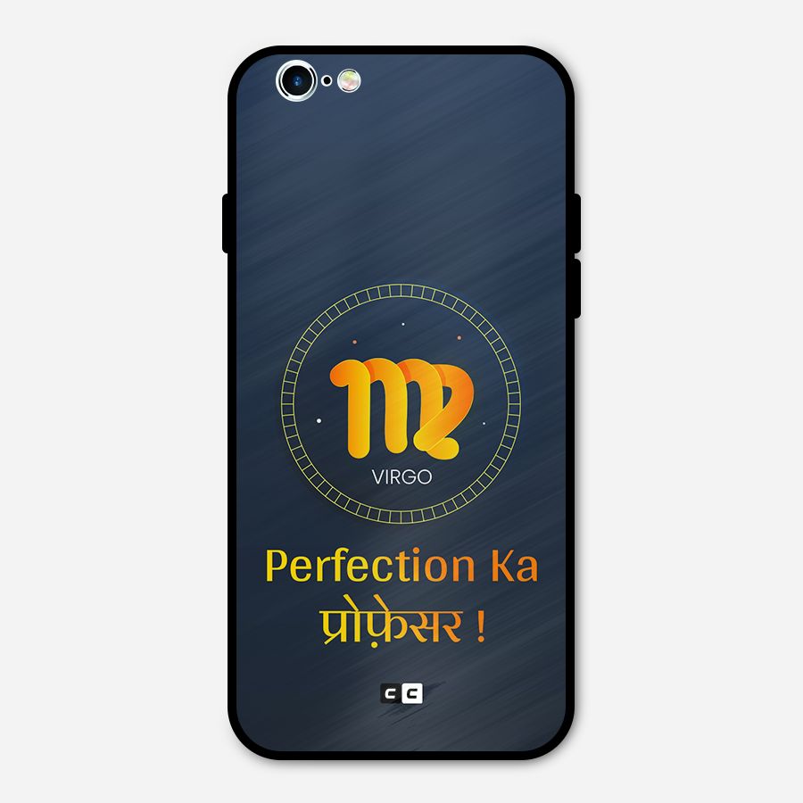 Perfect Virgo Metal Back Case for iPhone 6 6s
