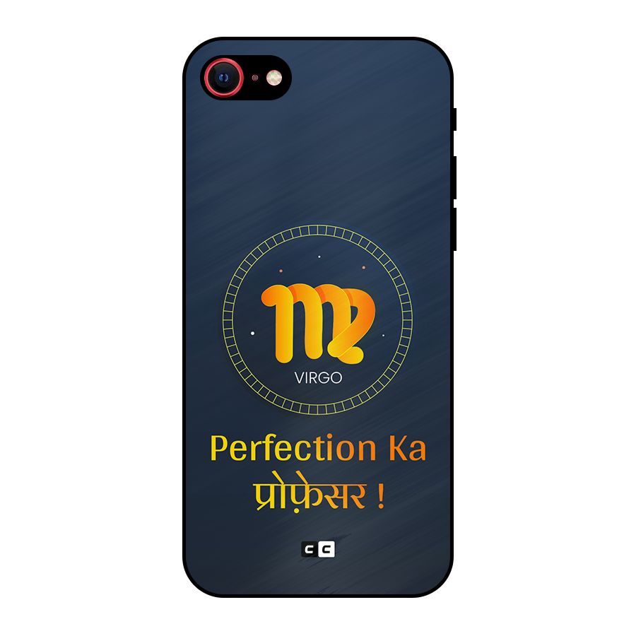 Perfect Virgo Metal Back Case for iPhone SE 2022