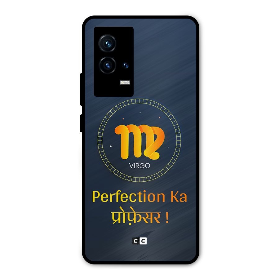 Perfect Virgo Metal Back Case for iQOO 9 5G