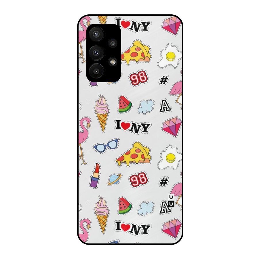 Personnel Quirk Metal Back Case for Galaxy A23
