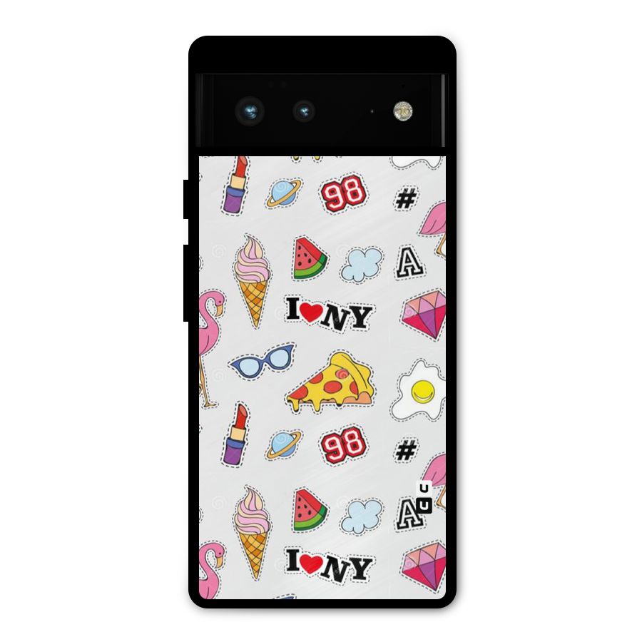 Personnel Quirk Metal Back Case for Google Pixel 6