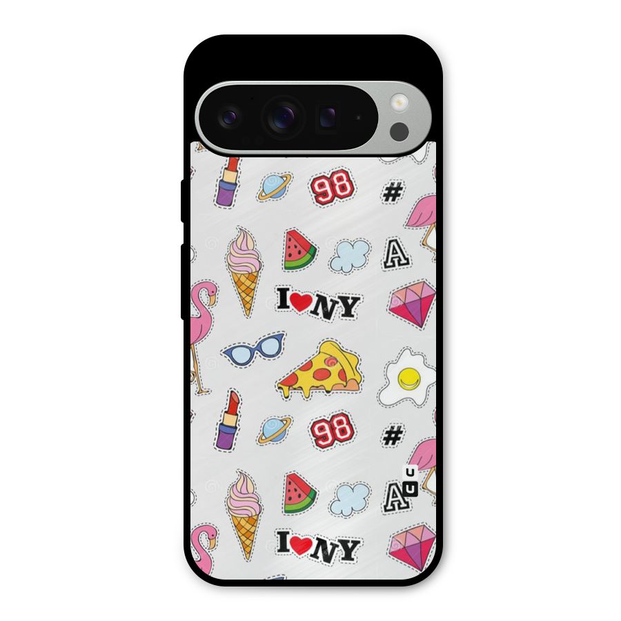 Personnel Quirk Metal Back Case for Google Pixel 9 Pro XL