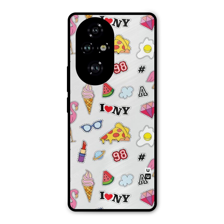 Personnel Quirk Metal Back Case for Honor 200 Pro