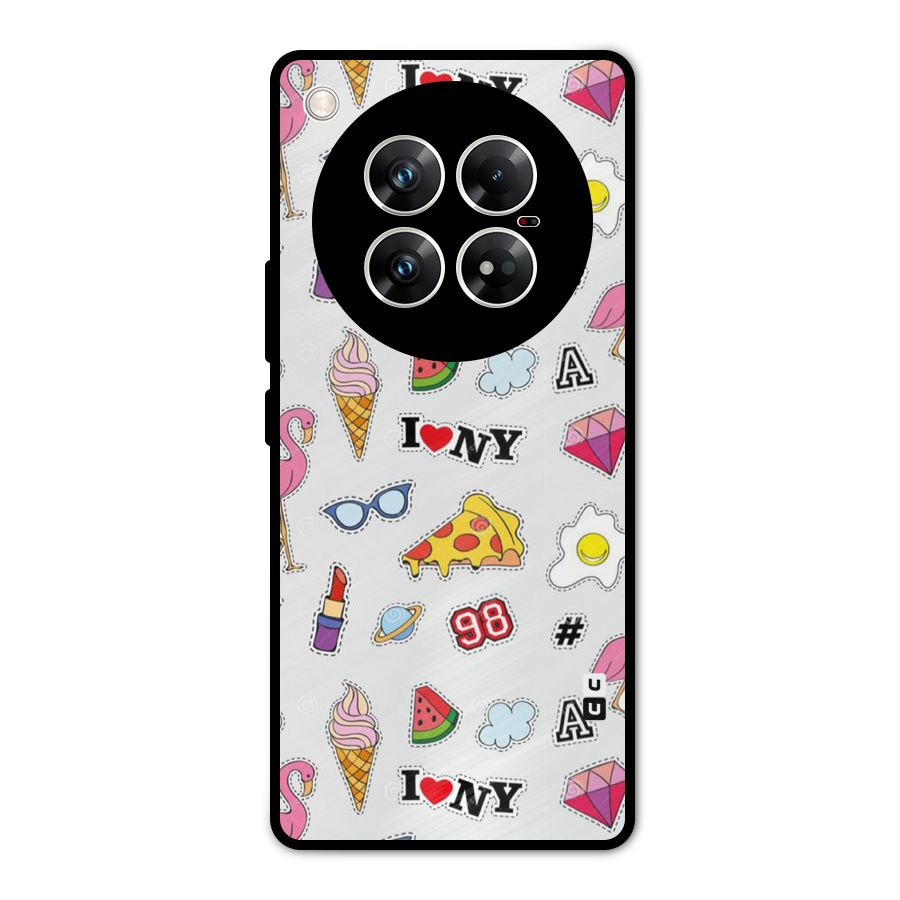 Personnel Quirk Metal Back Case for Infinix Zero 40 5G
