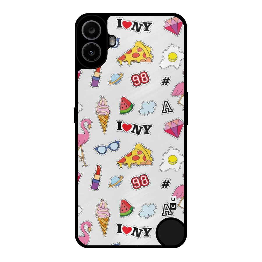 Personnel Quirk Metal Back Case for Nothing CMF Phone 1