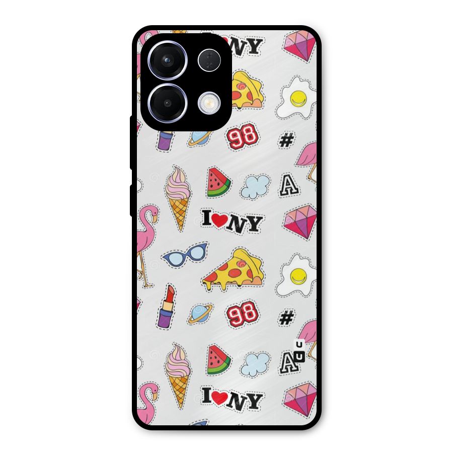 Personnel Quirk Metal Back Case for Oppo K13