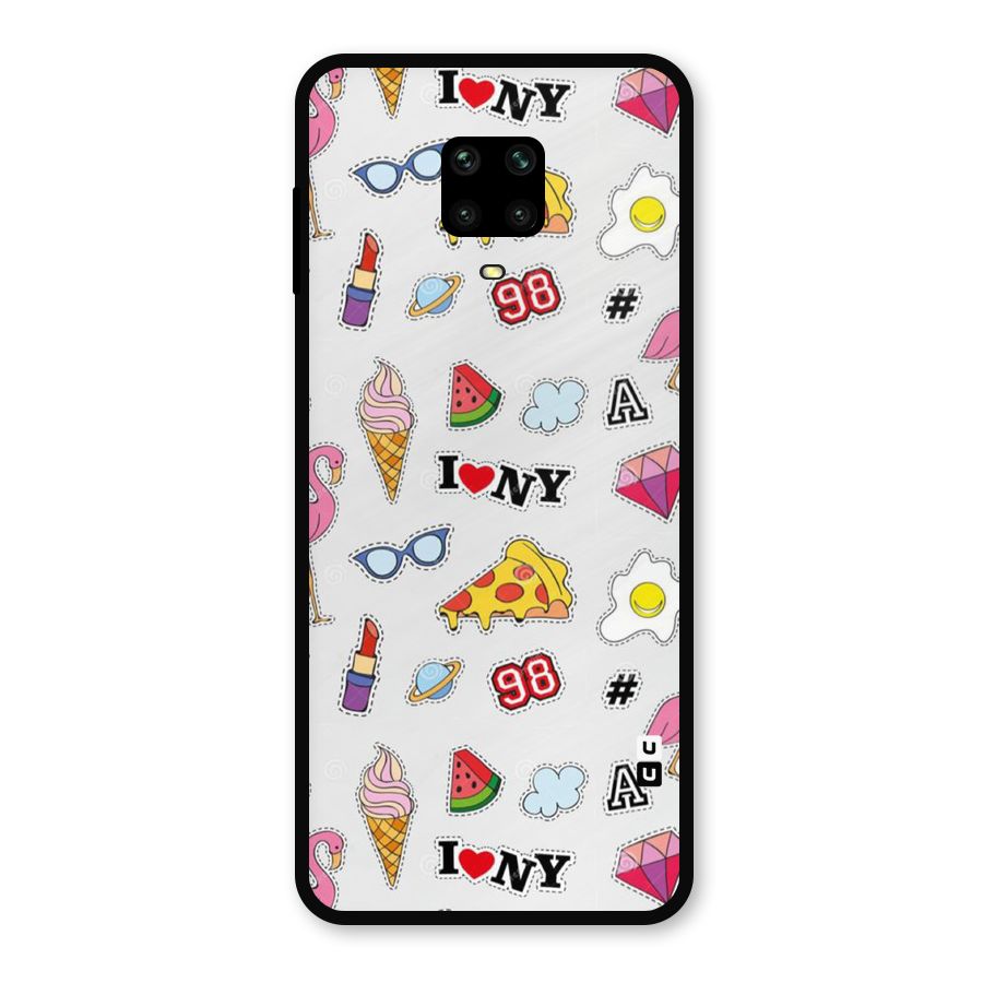 Personnel Quirk Metal Back Case for Poco M2