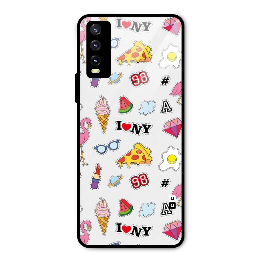 Personnel Quirk Metal Back Case for Vivo Y20g