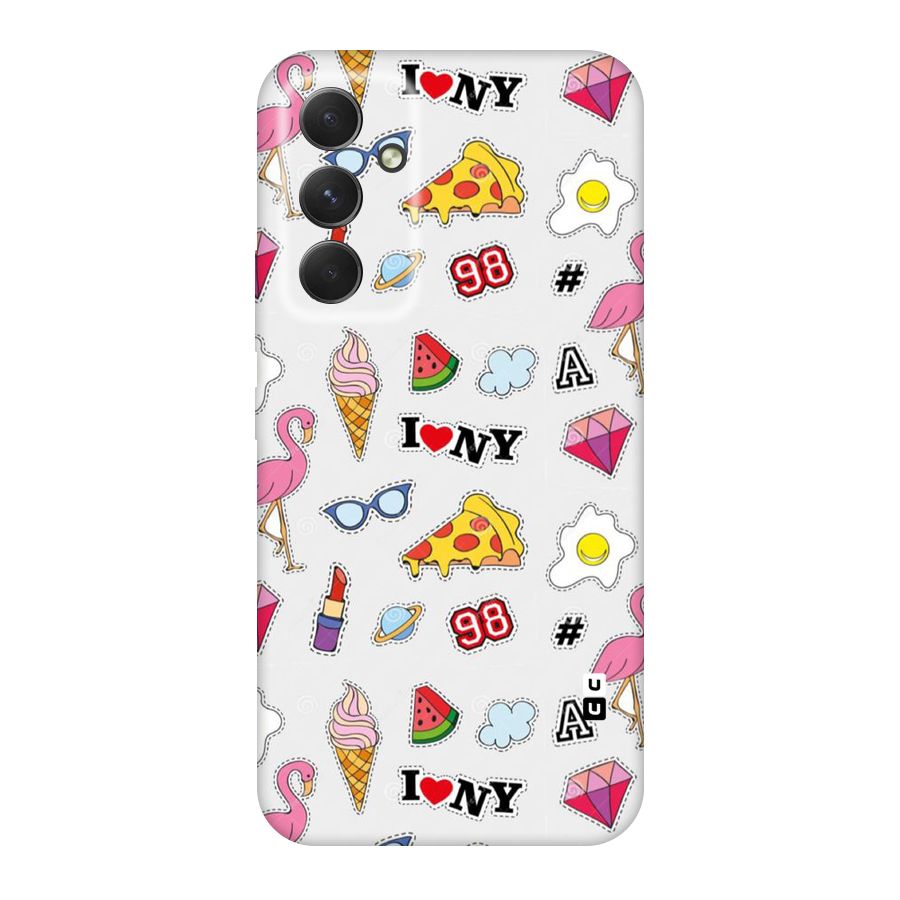 Personnel Quirk Original Polycarbonate Back Case for Galaxy A54