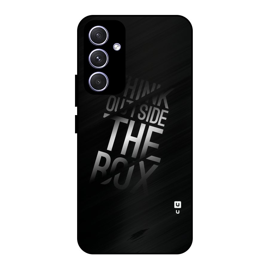 Perspective Thinking Metal Back Case for Galaxy A54