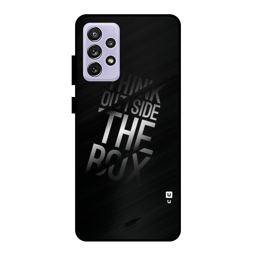 Perspective Thinking Metal Back Case for Galaxy A72