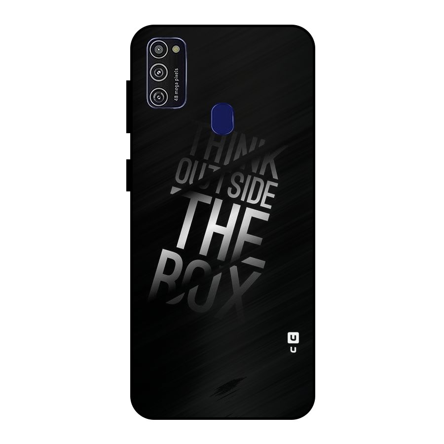Perspective Thinking Metal Back Case for Galaxy M30s