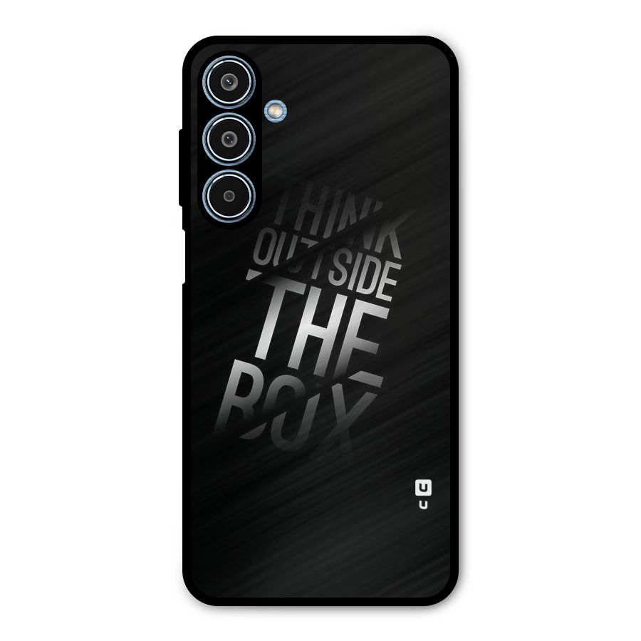 Perspective Thinking Metal Back Case for Galaxy M35