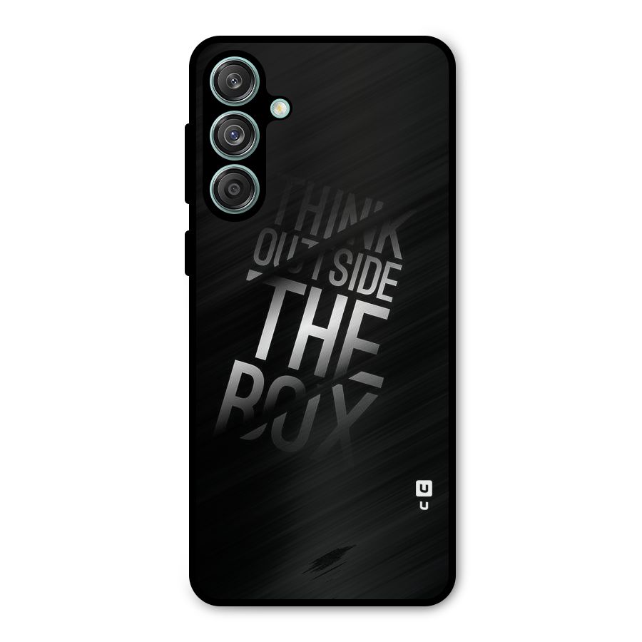Perspective Thinking Metal Back Case for Galaxy M55 5G