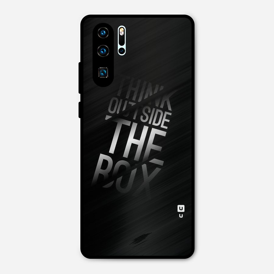 Perspective Thinking Metal Back Case for Huawei P30 Pro